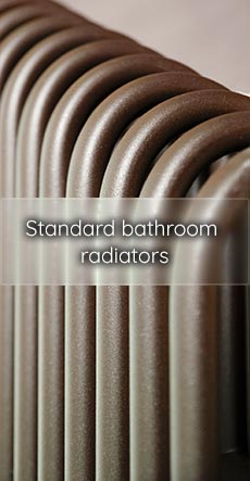 standard bathroom radiators